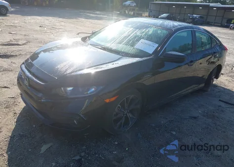 2021 Honda Civic Sport из США, поврежденный, VIN 2HGFC2F87MH536764